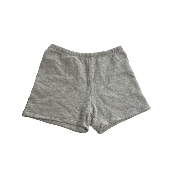 Joah Brown Fitted Sweat Short in Pearl Grey French Terry - Picture 1 of 4